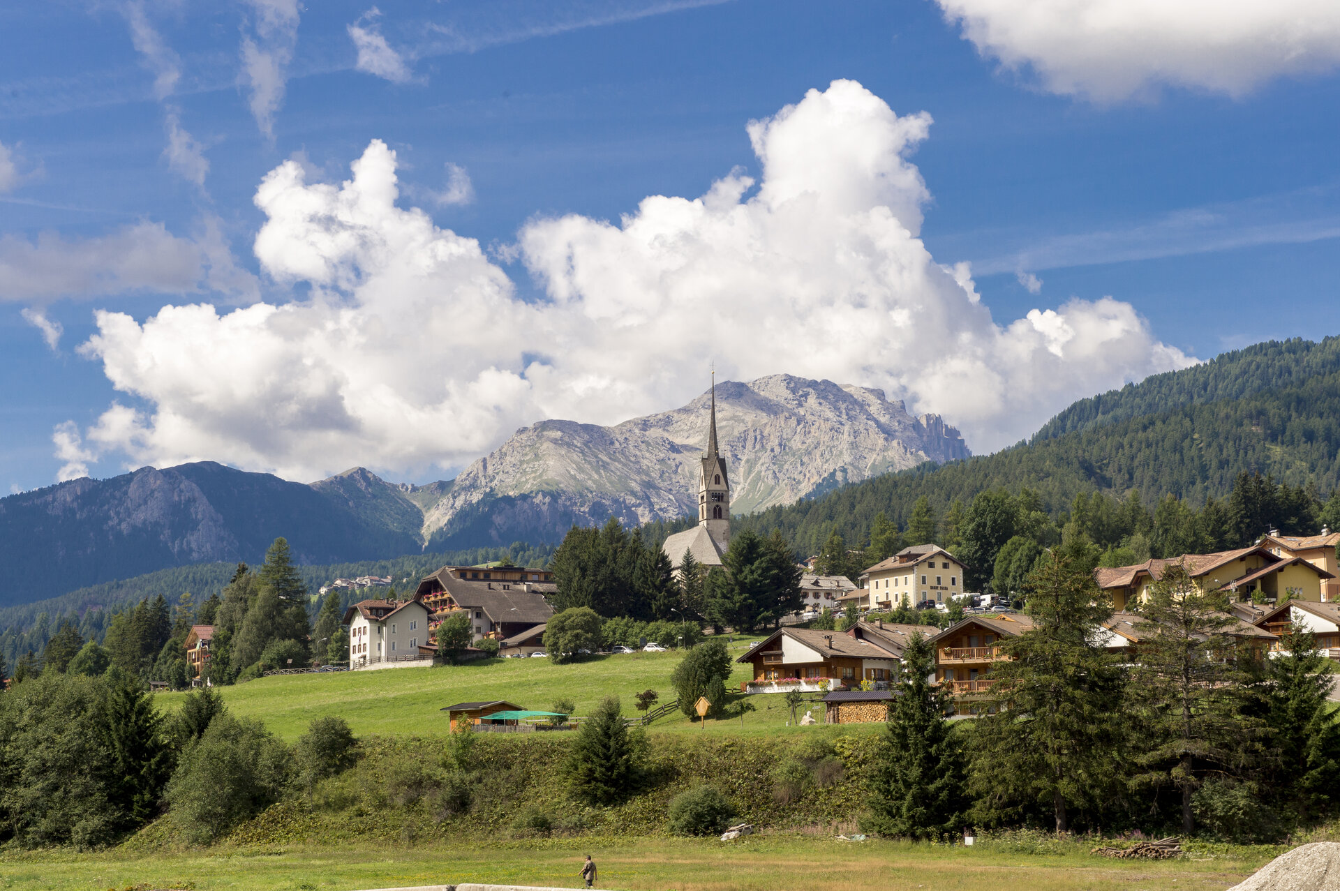 Estate a Vigo di Fassa | © Mattia Rizzi  - Archivio Immagini ApT Val di Fassa