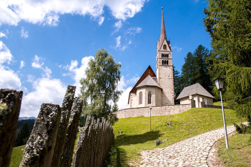 To The Medieval Sanctuary Of The Fassa Pilgrims