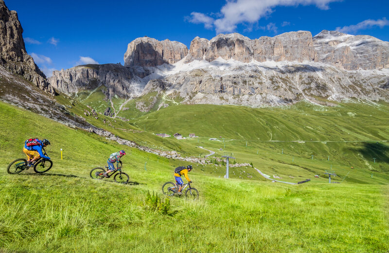Traccia GPX Sellaronda MTB Tour Antiorario